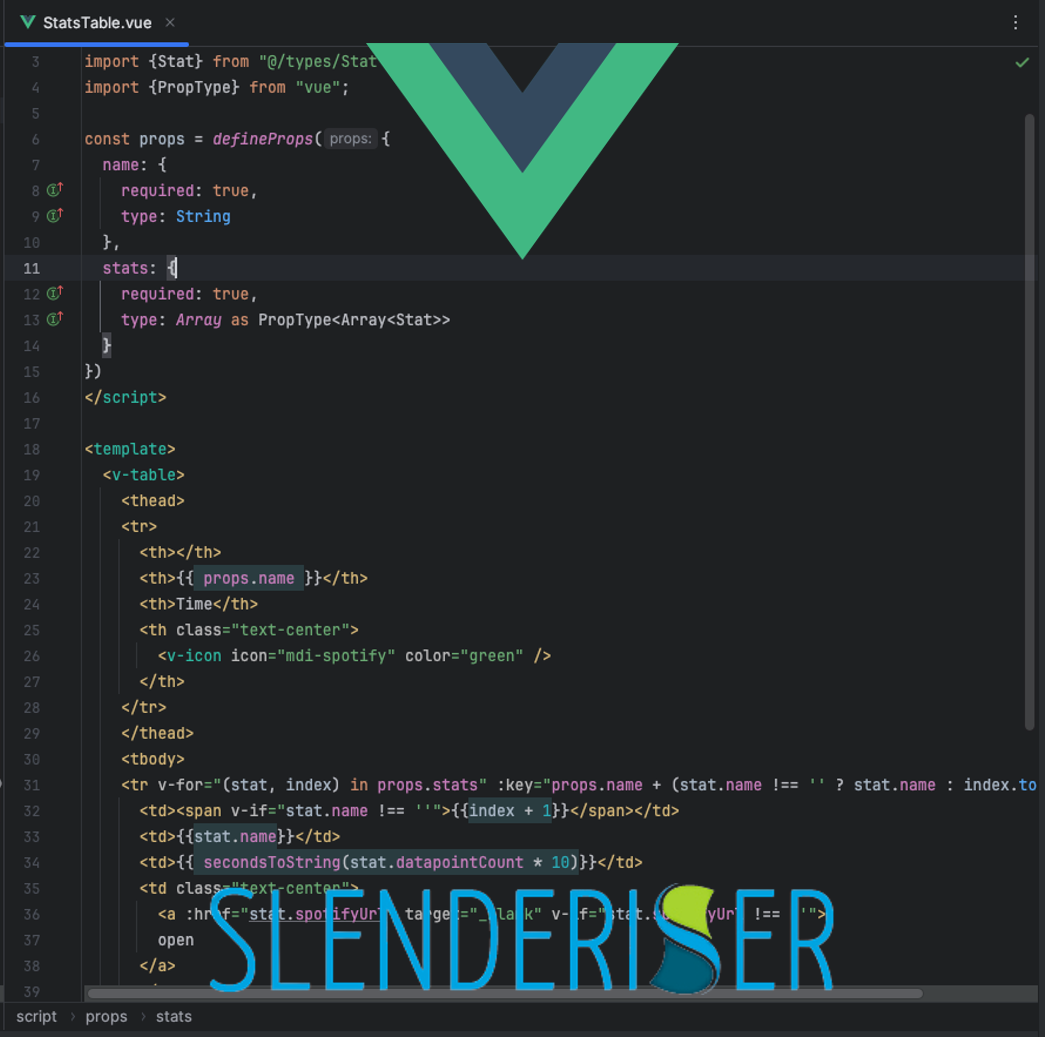 Slenderiser_Vue_3_Migration Vue.JS 3.0 Migration -